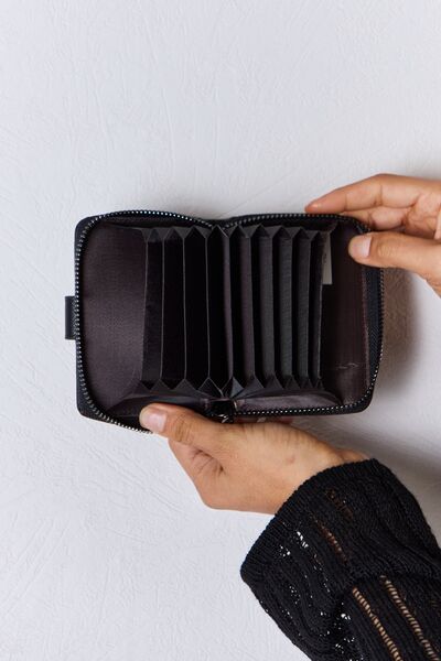 David Jones PU Leather Mini Wallet