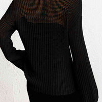 Star Rib-Knit Sweater